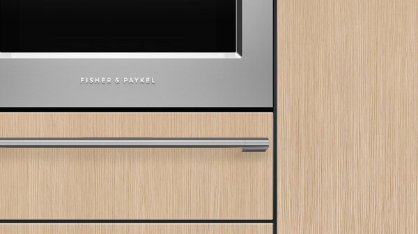 Front View of an integrated style Oven.