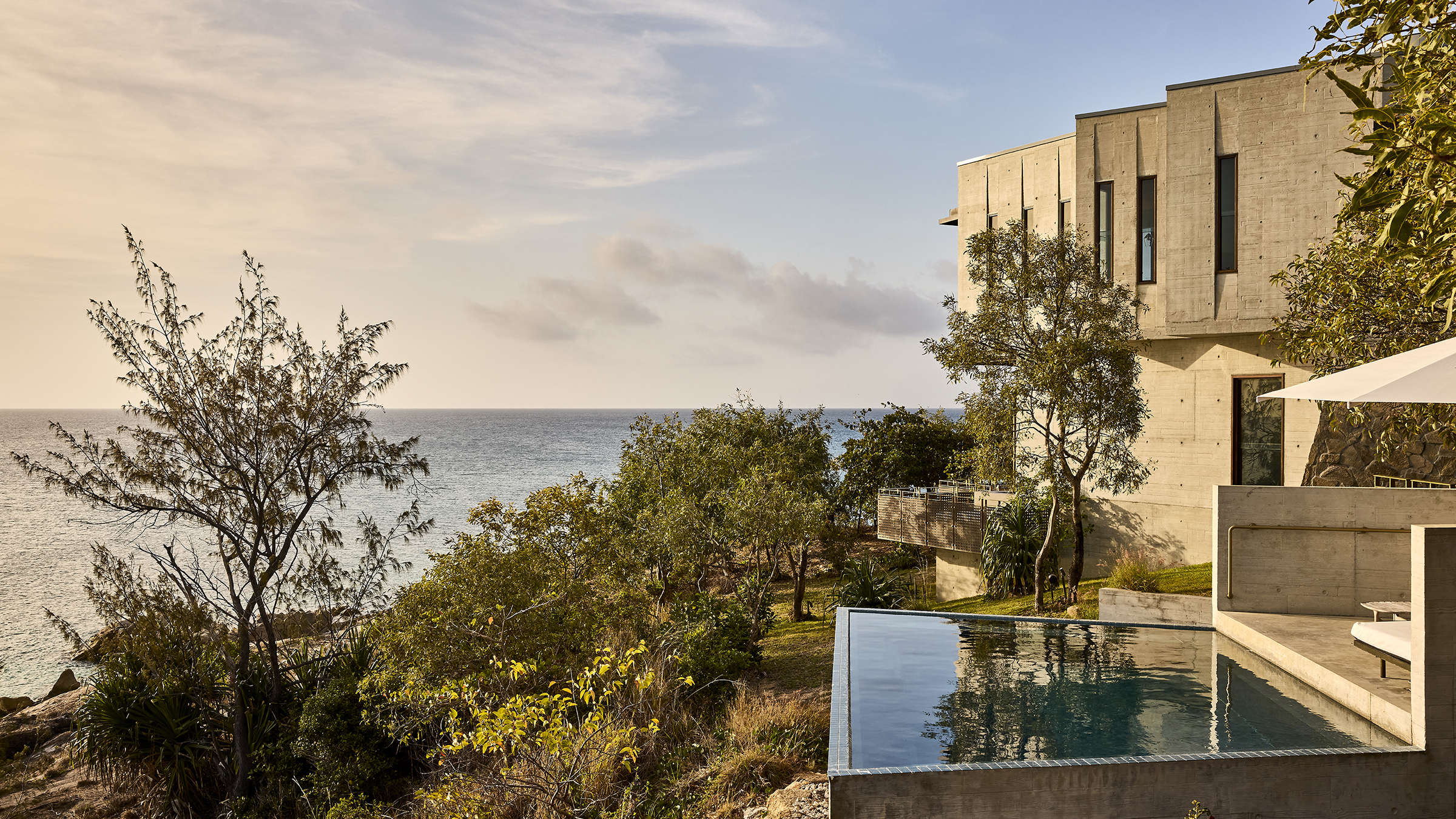 Outdoor View and Pool