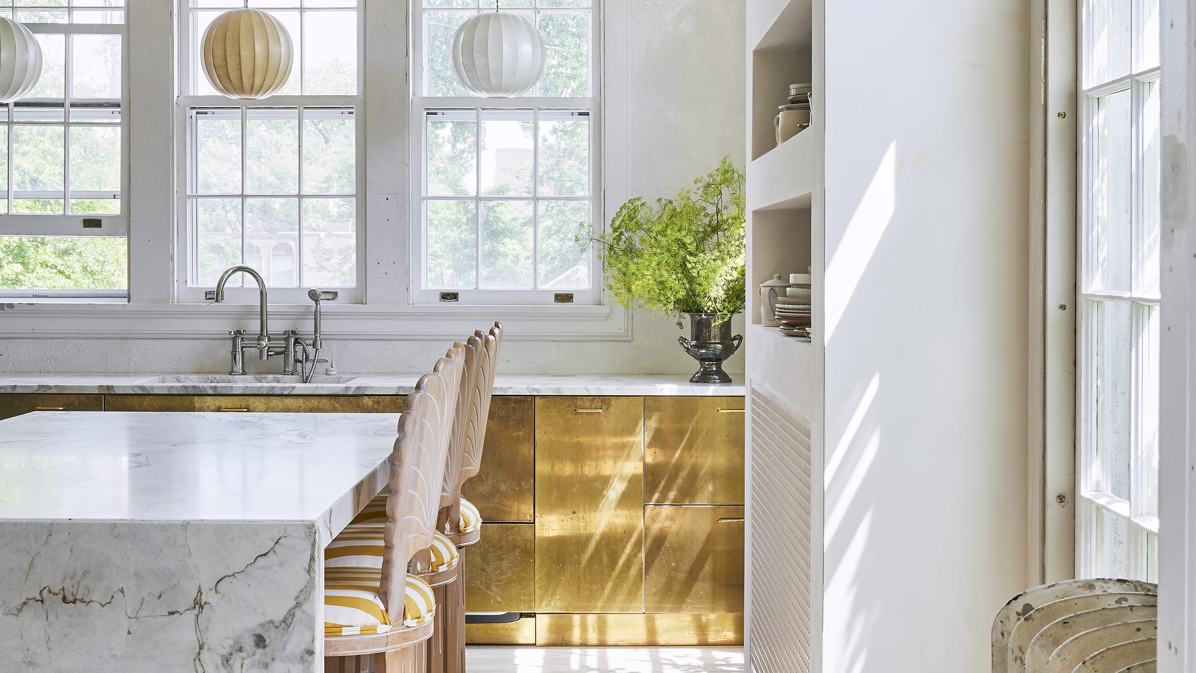 Various textures in the kitchen