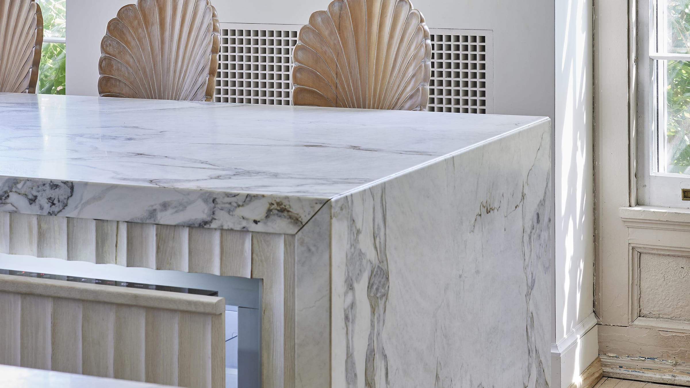 Marble detailing