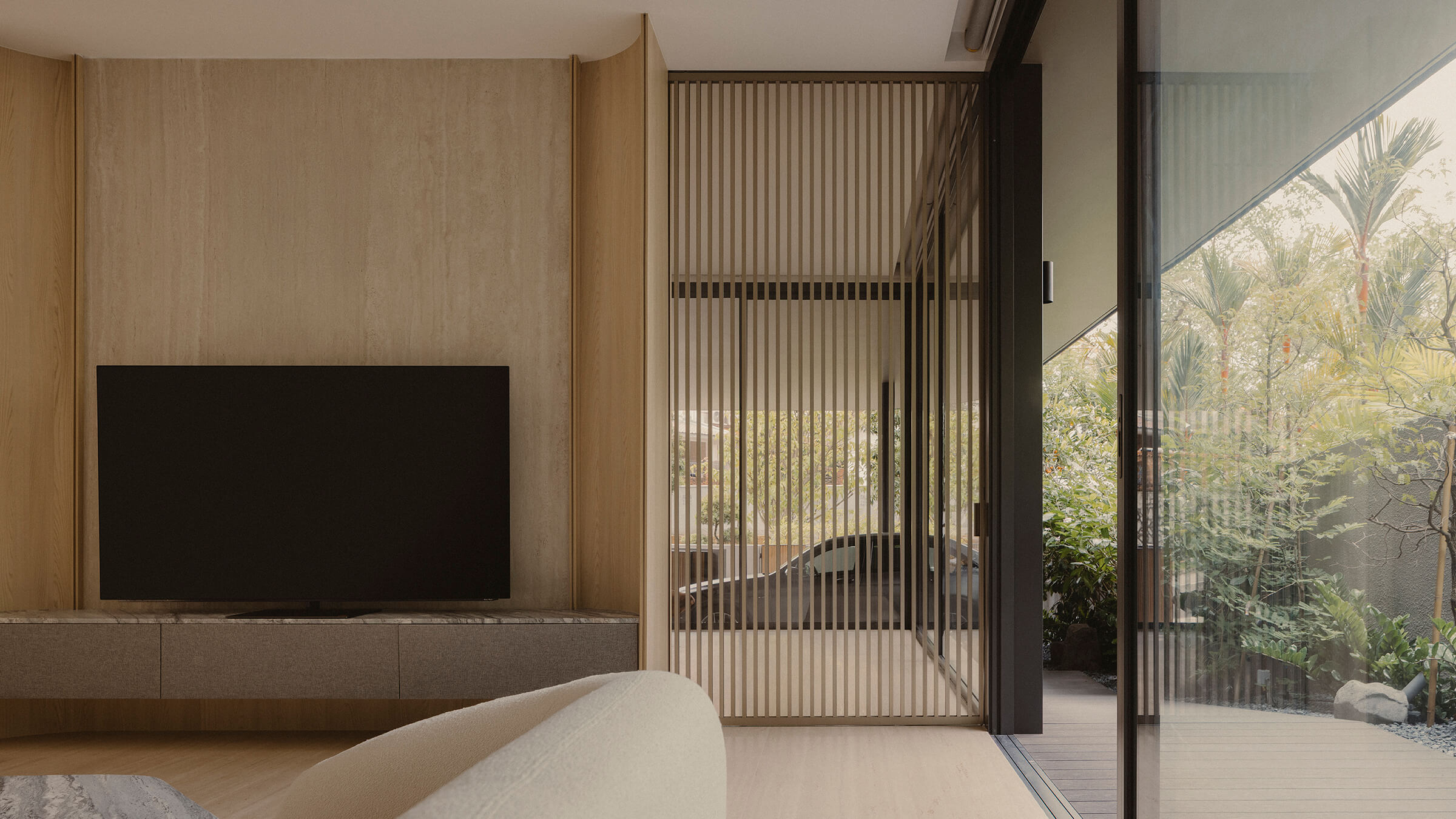 Emerald quartzite detailing